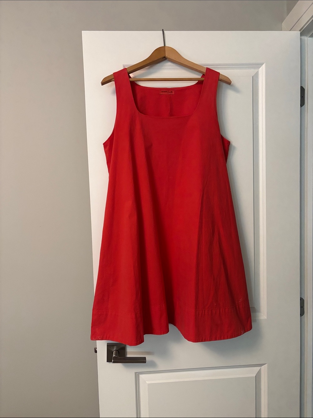 Mes Soeurs Et Moi Sleeveless Red Mini sundress